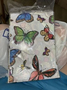 Vintage 1996 Human I Tees Butterfly Gift Wrap 30 x 22" Lot of 18 Sheets Unused - Picture 1 of 2
