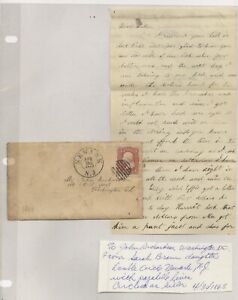 US - Old Letter With Cover Lot # 37