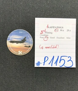 AAFES POGS, 3rd Series/Printing,1 POGS, 5¢, #P1153, FAIR - Picture 1 of 2