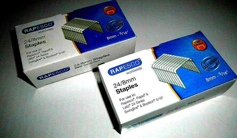 10.000 Heftklammern 24/8 für Leitz -Rapid-Rapesco-Bostich-Novus...Heftgeräte