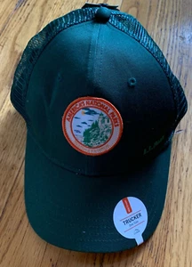 L.L. Bean America's National Parks Acadia Maine Green Trucker Hat Mesh NWT OSFA - Picture 1 of 11