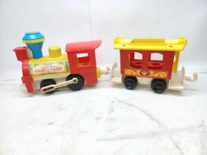 Vintage 1973 Fisher Price Circus Train - Imagen 1 de 12