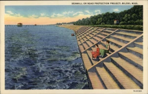 Biloxi,MS Seawall or Road Protection Project Harrison County Mississippi - Picture 1 of 2
