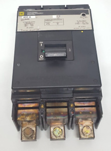 SQUARE D 400 AMPS LCL36400 3 POLE  CIRCUIT BREAKER  / TESTED OK