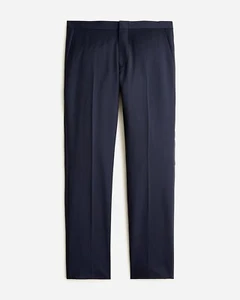 J. Pantaloni da smoking Crew da uomo Ludlow slim fit lana italiana blu navy 29 x 33 $265 nuovi con etichette - Foto 1 di 1