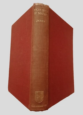 Science & Music By Sir James Jeans 1937 First Edition Vintage Illustrated Book - Image 1 of 4