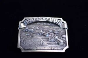 Vintage Gürtelschnalle / Palo Verde Nuclear Station / Wintersburg Arizona  - Bild 1 von 3