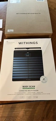 Estación de salud conectada Withings Body Scan 2.0-frecuencia cardíaca-gestión del peso Foto 1 de 4
