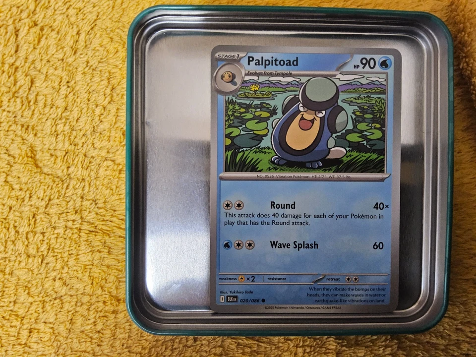 OFFICIAL POKEMON CARD PALPITOAD 020/086 One of the cheapest on ebay - Image 1 of 1