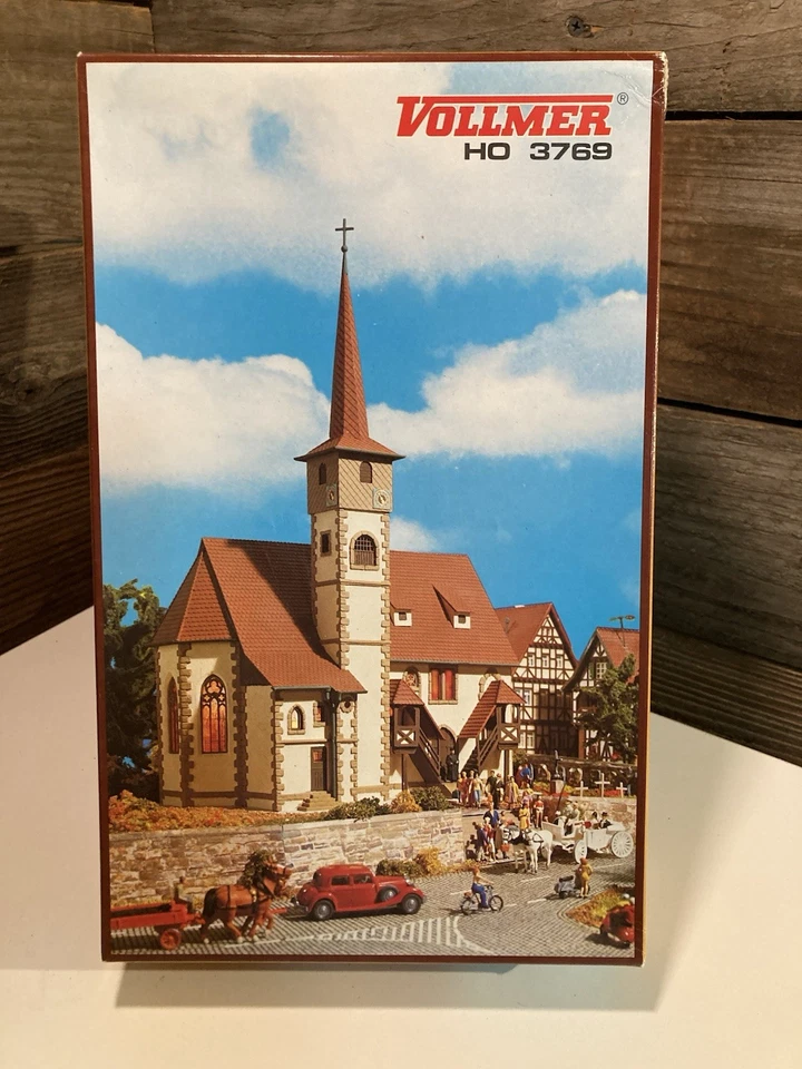 Vollmer HO Scale 1 87 Ditzingen Church Kit 3769