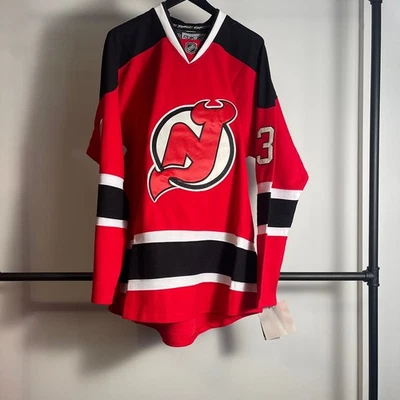 Camiseta para hombre Reebok New Jersey Devils Brodeur talla 52 Foto 1 de 2