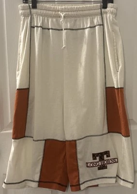 Vintage Conic Texas Longhorns Shorts 28in L 30in Waist 65% Polyester 35% Cotton - Image 1 of 4