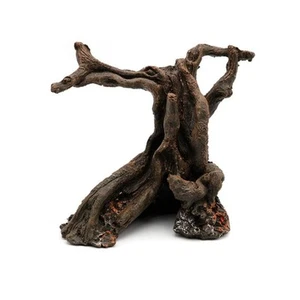 Adorno de tronco de árbol multiusos resina ermitaño cáncer madera escondite - Imagen 1 de 9