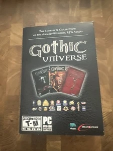 Gothic Universe (PC Game, 2007) 3 Disc Set NTSC BRAND NEW MEDIUM BOX - Picture 1 of 3
