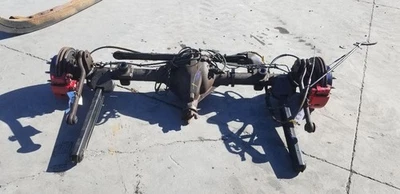 09 HUMMER H2 REAR AXLE ASSEMBLY GT4 G94 6.2L L9H 4X4 4WD - Imagem 1 de 4