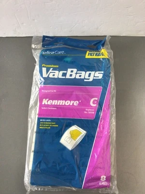 Ultra Care VACBAGS Kenmore C Ultra Filtración de Alérgenos 50558: 7 BOLSAS Foto 1 de 4