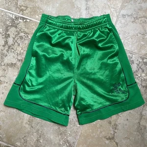 AND1 Basketball Shorts Athletic Gym Activewear Green S 6/7 - Picture 1 of 5