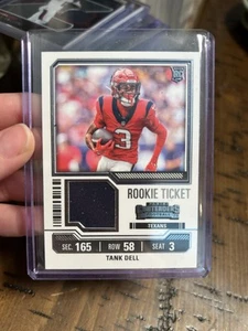 2023 Panini Contenders - Rookie Ticket Swatches Tank Dell #TS26 (MEM, RC) - Bild 1 von 2