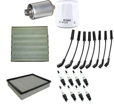Tune Up Kit Filters Wire Plugs For CHEVY SILVERADO 1500 V8 5.3L; FLEX 2003-2005 - Image 1 of 4