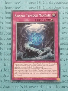 DOOD-EN076 Radiant Typhoon Mandate Yu-Gi-Oh Card 1st Edition New - Picture 1 of 3