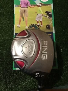Ping Ladies Faith 22* 5 Fairway Wood ULT 200 Graphite Shaft - Picture 1 of 8