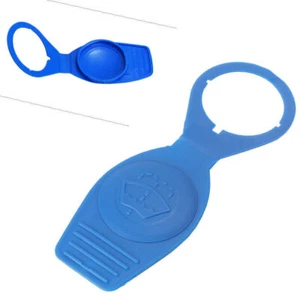 1x Windshield Washer Fluid Reservoir Cap Lid Cover fit For VW Audi Porsche Blue - Picture 1 of 10