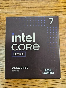 Core Ultra 7 Desktop Processor 265K - 20 Cores (8 P-Cores + 12 E-Cores) up to 5. - Picture 1 of 4