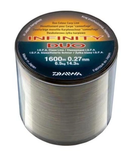 DAIWA Infinity Duo Carpe 0,27mm/6,5kg/1670m Monofilschnur Monoschnur - Photo 1/1