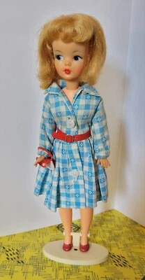 Vintage Ideal  Blonde Tammy with Case accessories Doll Clothes PLEASE SEE Photos - Image 1 of 4