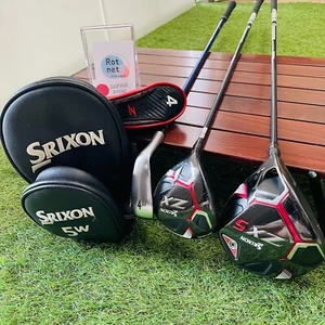 LH SRIXON ZX5 1w ZX 5w 4Iron ut(ZU85 23°) 3PCS Golf Clubs Japan Set - Picture 1 of 18