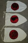 Boy Scout Patrol Flags LOT OF Three (3) Red Version BSA
