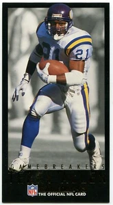 1993 GameDay Gamebreakers Insert #19 Terry Allen Minnesota Vikings - Picture 1 of 2