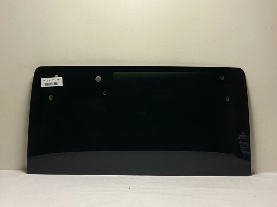Fits: 2007-2010 Jeep Wrangler 2 & 4 Door Back Glass Dark Tinted (No Molding) - Image 1 of 4