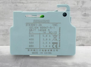 1pcs SIEMENS Contactor Auxiliary Contact 3TX3001-2A - Picture 1 of 1