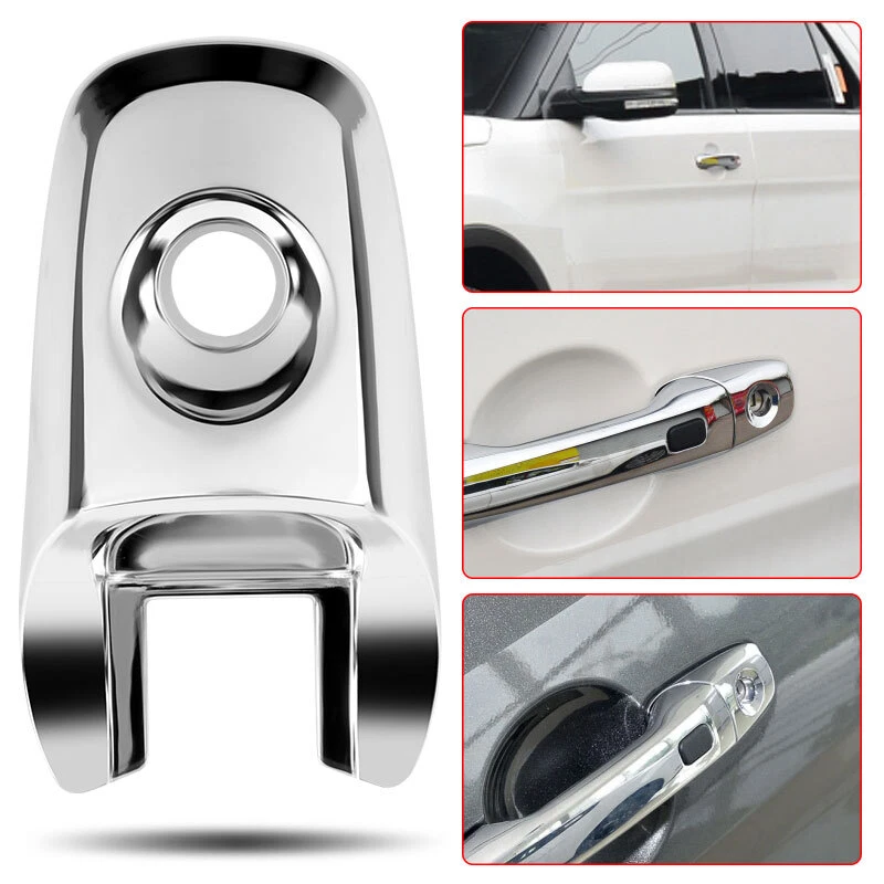 Tapa de cerradura de manija de puerta delantera izquierda tapa de orificio de llave para Ford Flex Lincoln MKX 2009-19 Foto 1 de 4