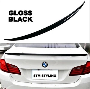 BMW 5ER F10 M-SPORTS PSM STYLE HINTEN KOFFERRAUMSPOILER 11-17 GLÄNZEND SCHWARZ - Bild 1 von 1