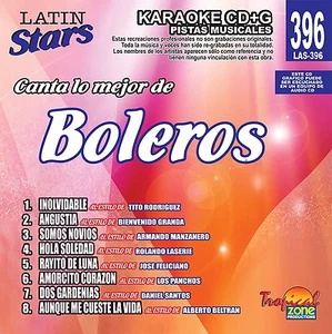 Karaoke Latin Stars 396 Boleros - Bild 1 von 1