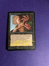 MTG Magic Touch Of Darkness Signed Artist Proof x1 Legends Pete Venters
