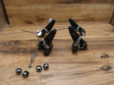 Shimano Deore DX Black Edition cantilevers brakes BR-M651 VIA Japan 1991 - Bild 1 von 4