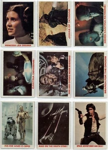 1977 Star Wars Burger King/Coca Cola - 9 card lot - Picture 1 of 2