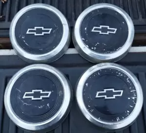 Thompson GM 14035559 1980s-1995 Chevy S10 Hubcaps Set of 4 - Picture 1 of 13