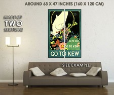 289913 Go To The Kew 1924 Natural History Museum London PRINT POSTER