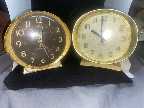Vintage WESTCLOX Big Ben Chime Alarm Clocks Antique Wind-Up Do Not Work Cover