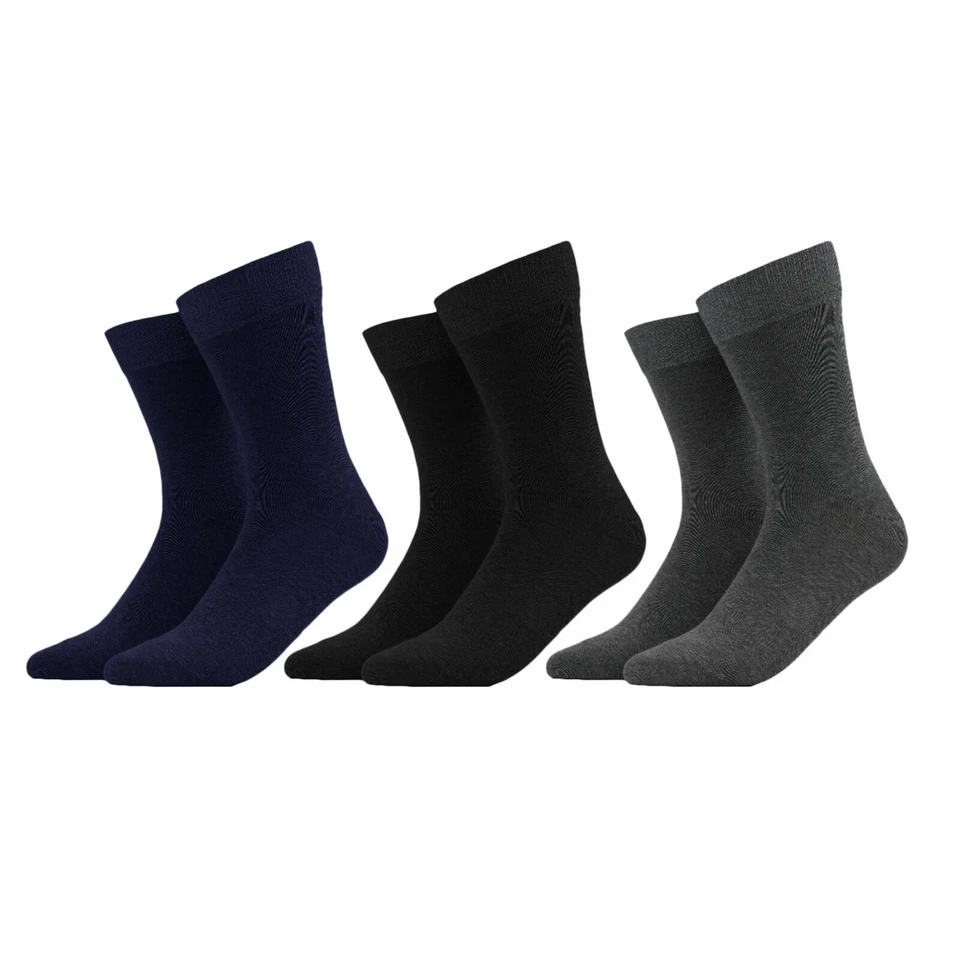 3-6-12-24 paia calzini uomo corti mezza gamba filo sottile 40-46 TOOCOOL YC68-1