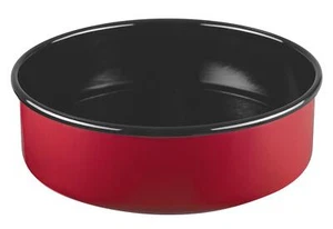 Riess Tortenform Kuchenform Emaille Backform 26cm Kuchen Springform Ofenform rot - Bild 1 von 1