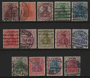 OPC 1920 Alemania Germania Set Sc#118-132 Usado 28377 - Imagen 1 de 2