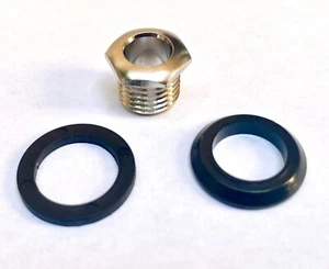 Dunlop Input Output Jack Replacement Nut & Collar for Wah Pedals - Picture 1 of 1