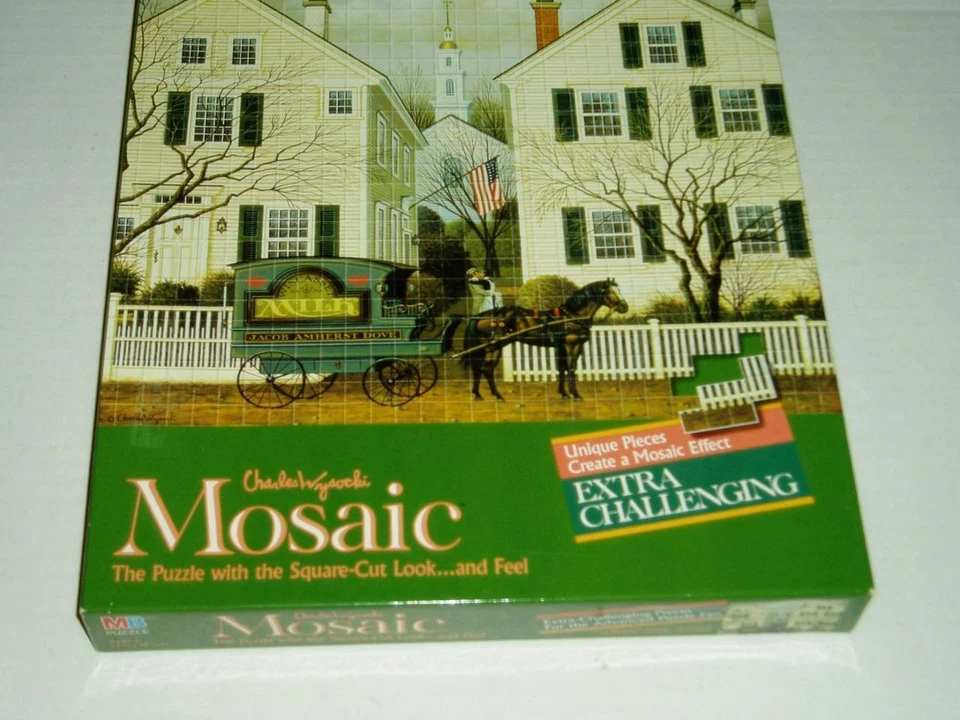 Charles Wysocki MB Jigsaw Puzzle Jacob Amherst Dove,Ny Milkman,My Confidant NIB - Image 1 of 1