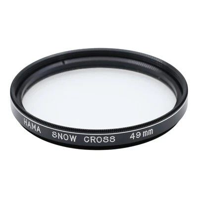 Hama Grid Filter Snow Cross 6 X (Star) M49 49Mm - Image 1 of 2