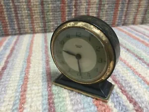Rare Antique Smiths Empire Travel Clock Working - Picture 1 of 6